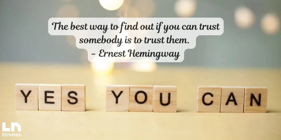 image trust quotes